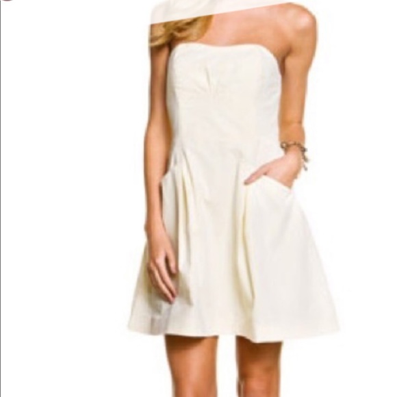 Lilly Pulitzer Seersucker Strapless Dress - Picture 2 of 4